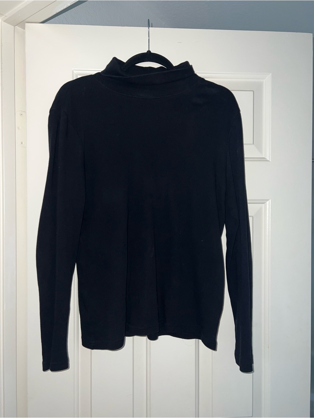 Black Women’s Turtleneck Sweater - Brand Unspecified